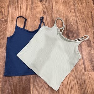 Blue Tank Tops